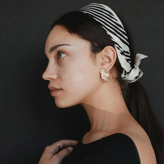 Luxe Flower Studs Earring