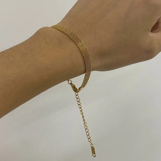 18k Gold Plated Chain Bracelet