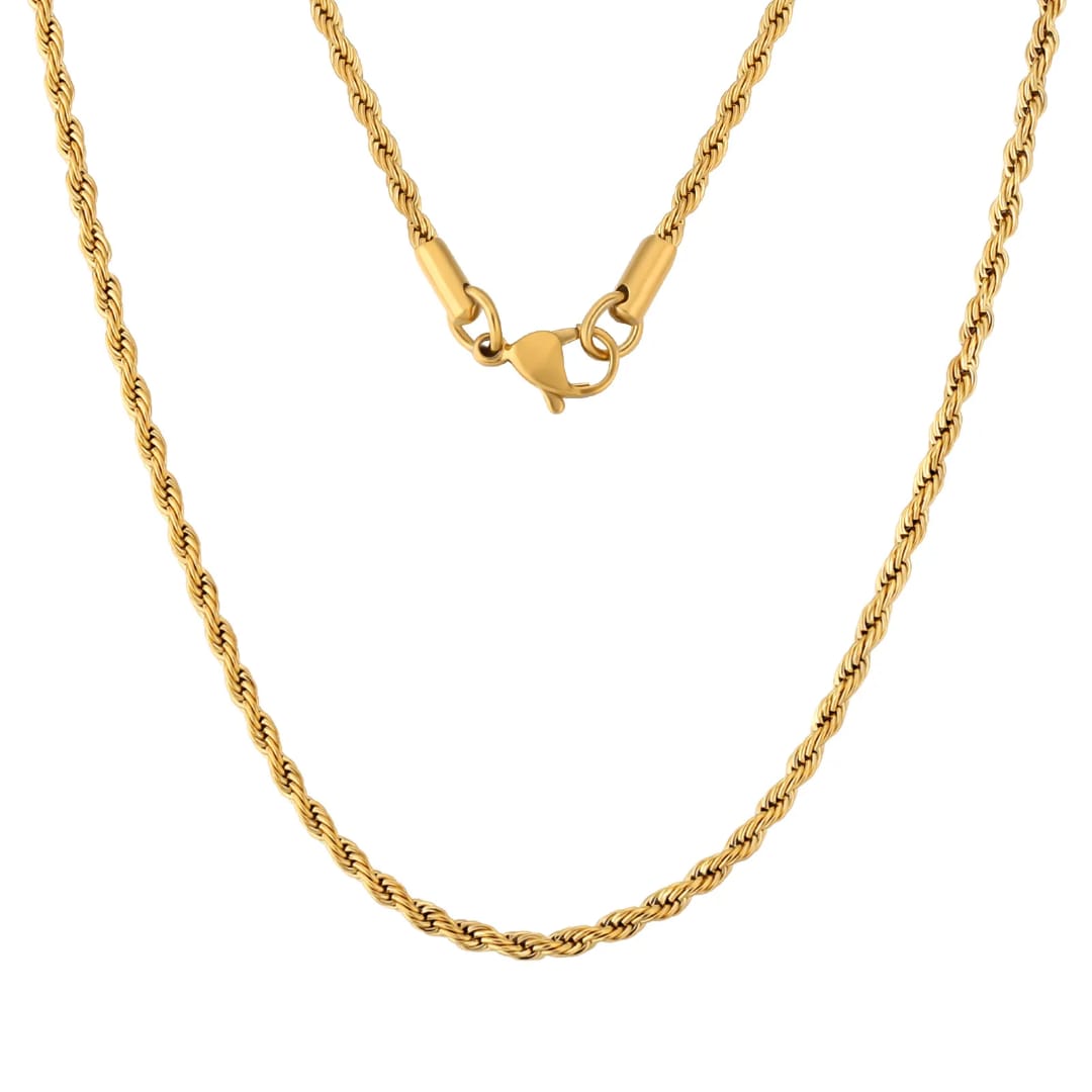 Unisex Gold Chain Necklace