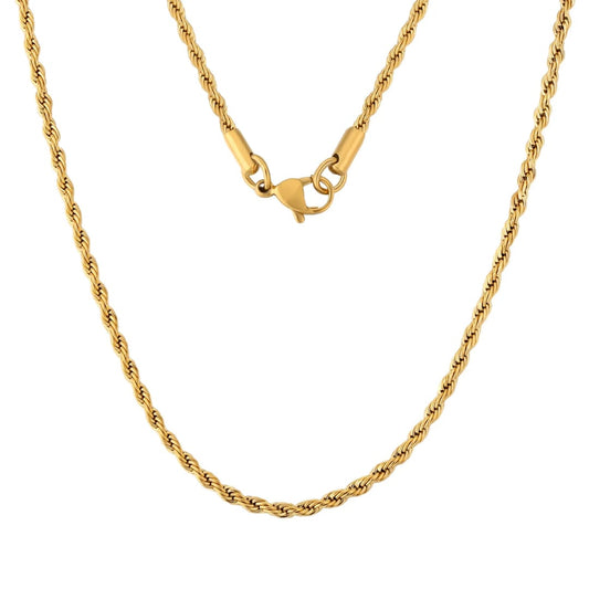 Unisex Gold Chain Necklace