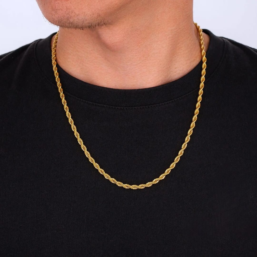 Unisex Gold Chain Necklace