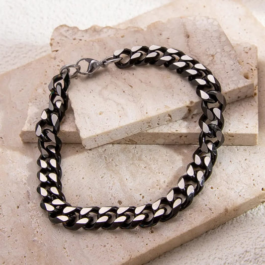 Luxe Greyish Black Men's Bracelet