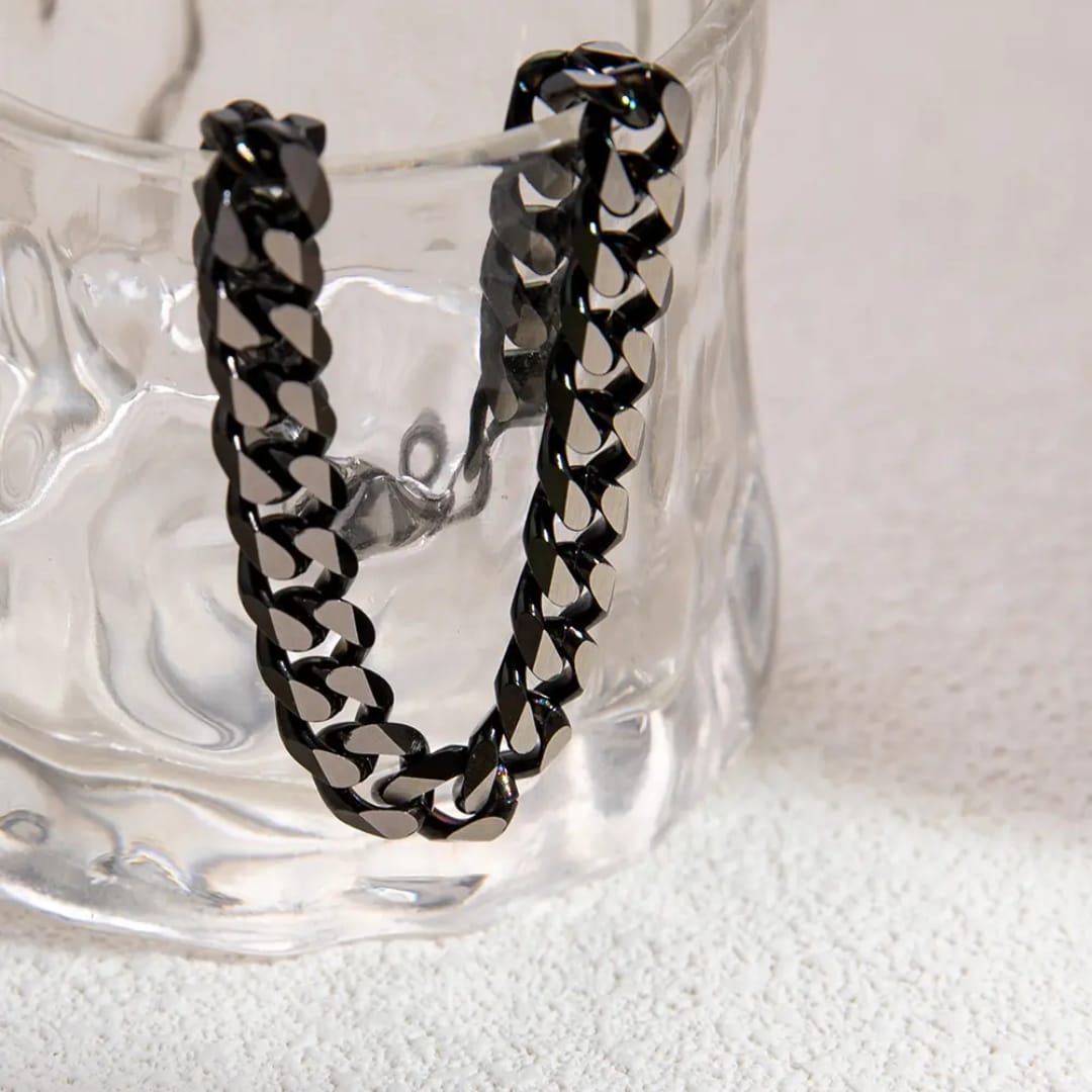 Luxe Greyish Black Men's Bracelet