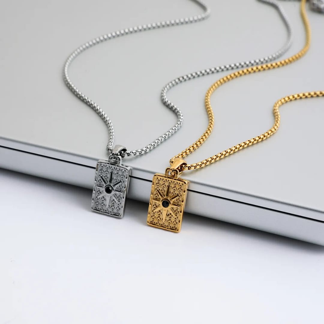 Silver Men's Pendant Chain