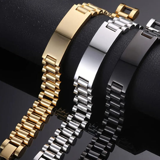 Luxe Silver Men's Bracelet