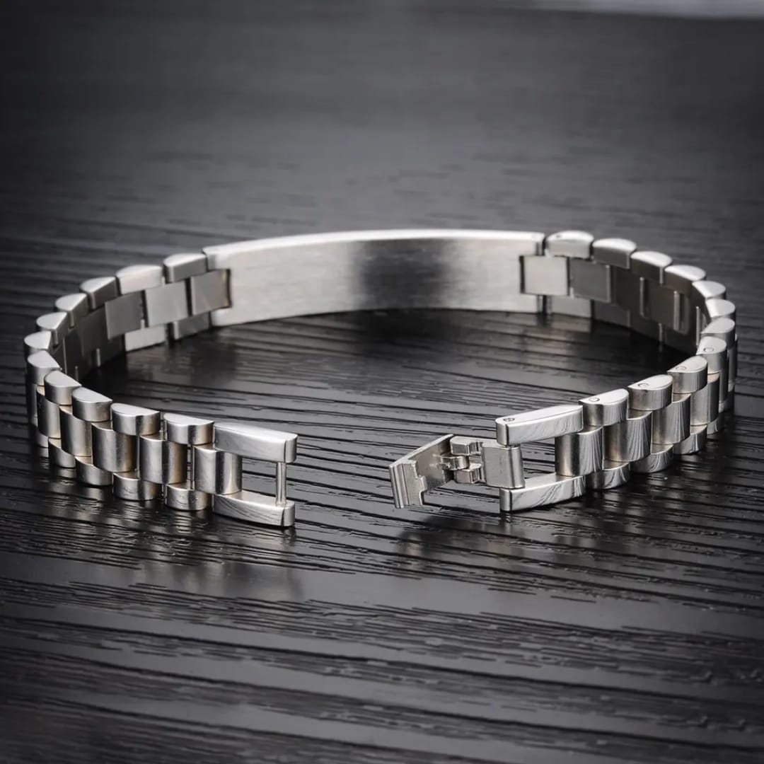 Luxe Silver Men's Bracelet