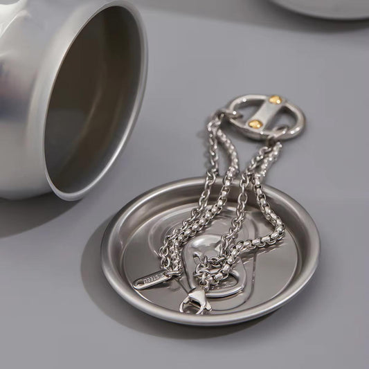 Luxe Dual Tone Chain Bracelet