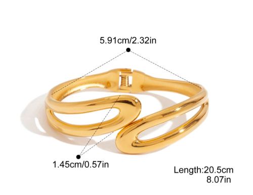 Luxe 18k Gold Bracelet
