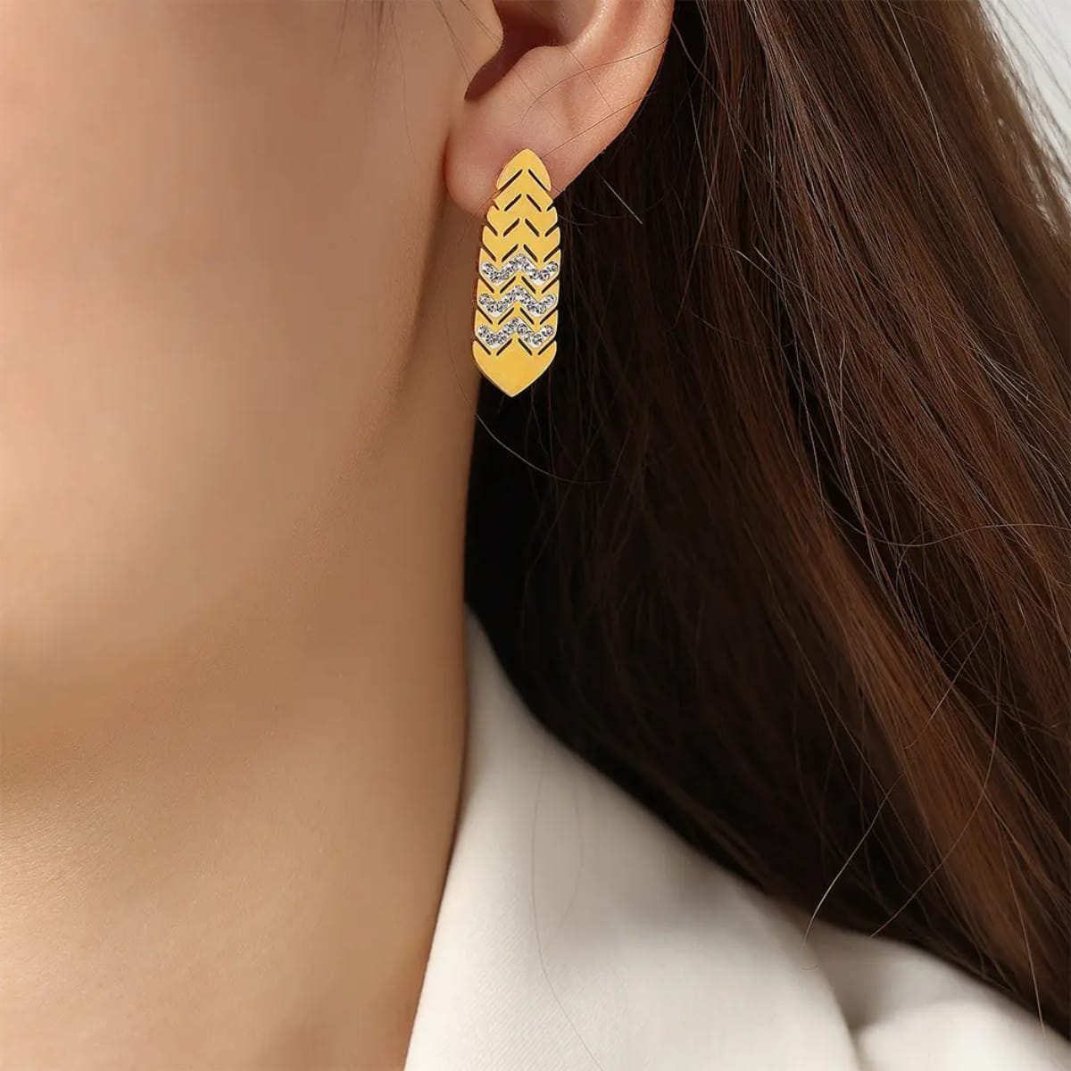 Luxe 18k Gold PVD Plating Earrings