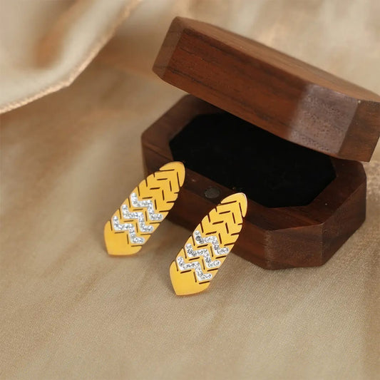 Luxe 18k Gold PVD Plating Earrings