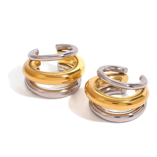 Dual Tone Ear Cuffs