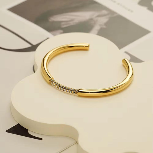 18K Gold Plating Bangle Bracelet
