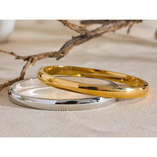 18K Gold Plating Bangle Bracelet