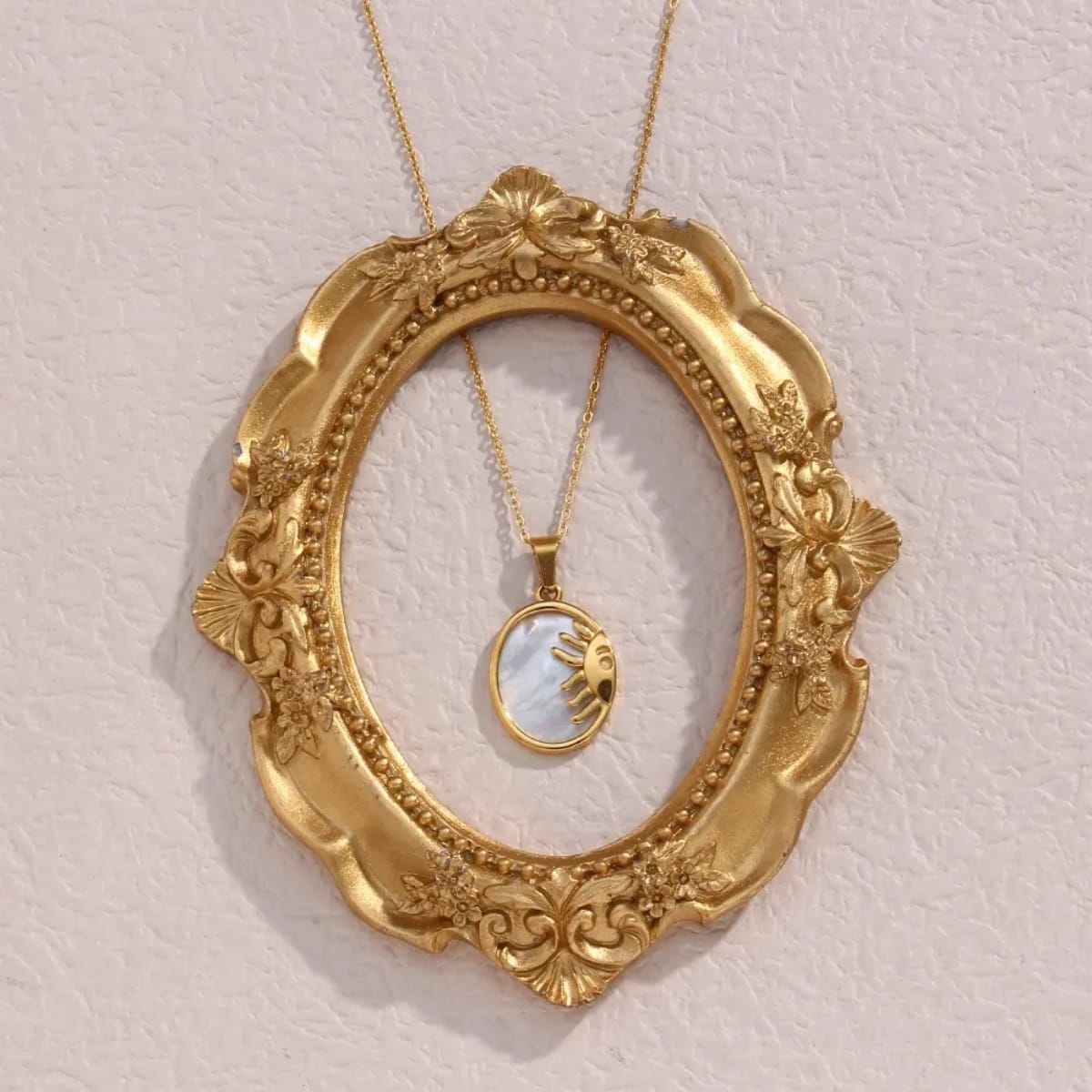 MOP Sunshine Chain Necklace