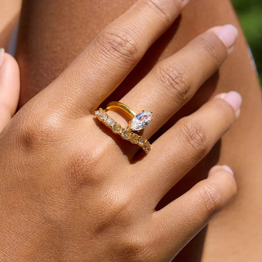 Marquise Cut Diamond Ring