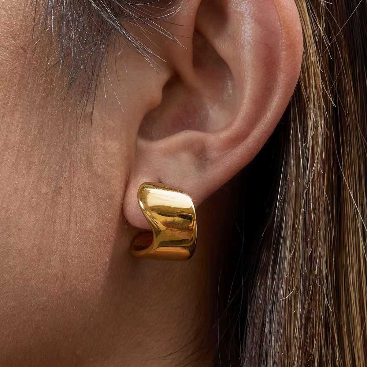 Small Gold Earrings