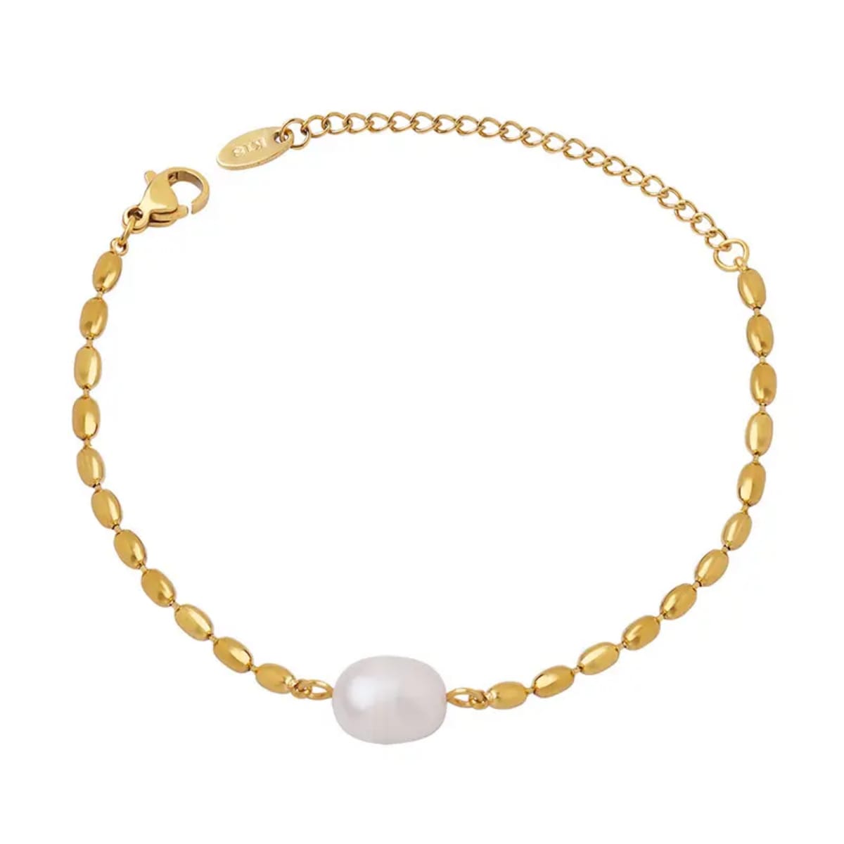 Fresh Water Pearl Chain Bracelet