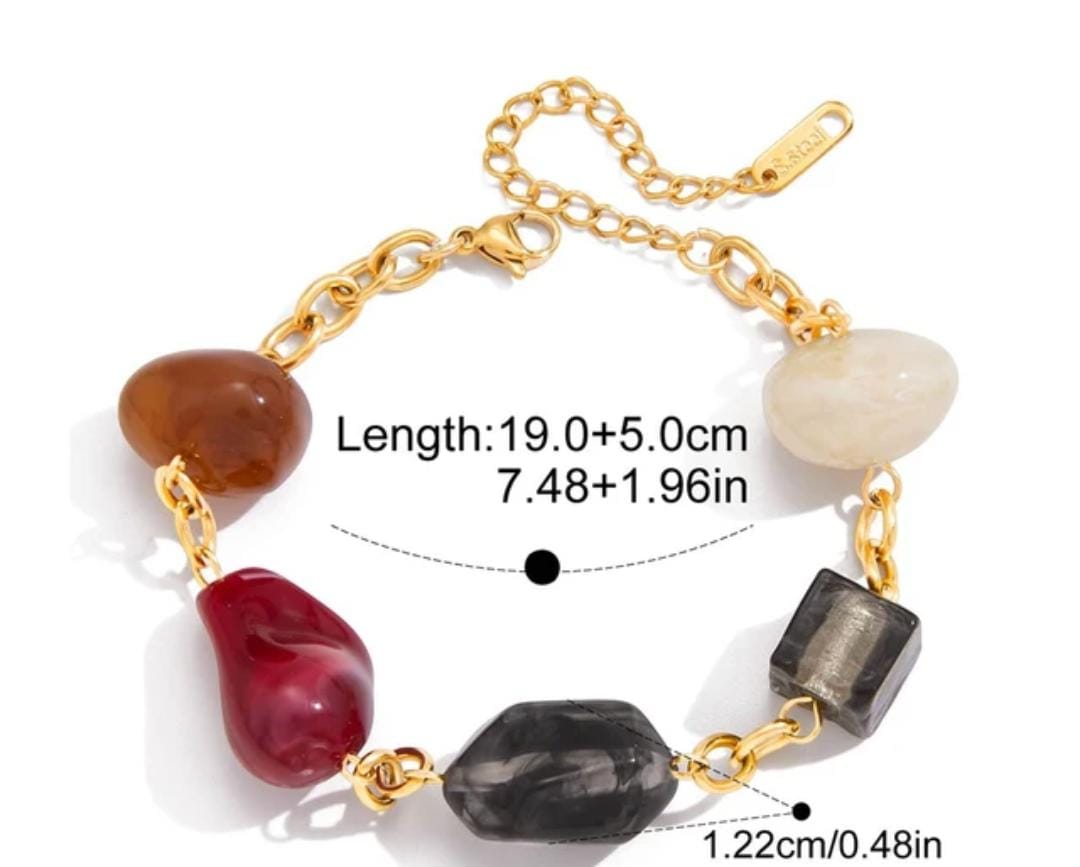 Naturals Beads Chain Bracelet