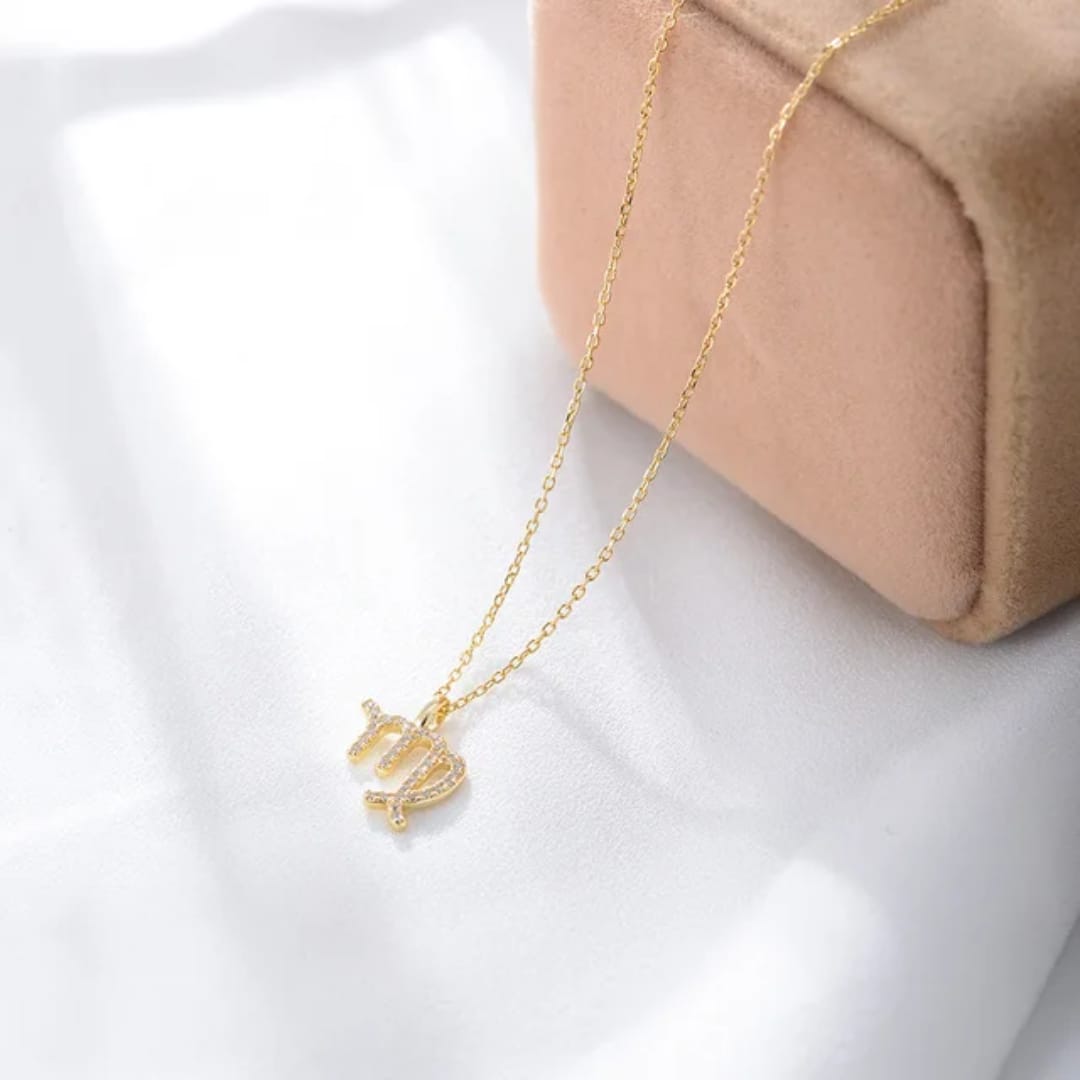 Virgo Zodiac Chain Necklace