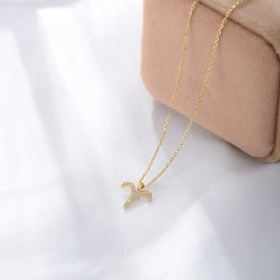 Aries Zodiac Chain Necklace
