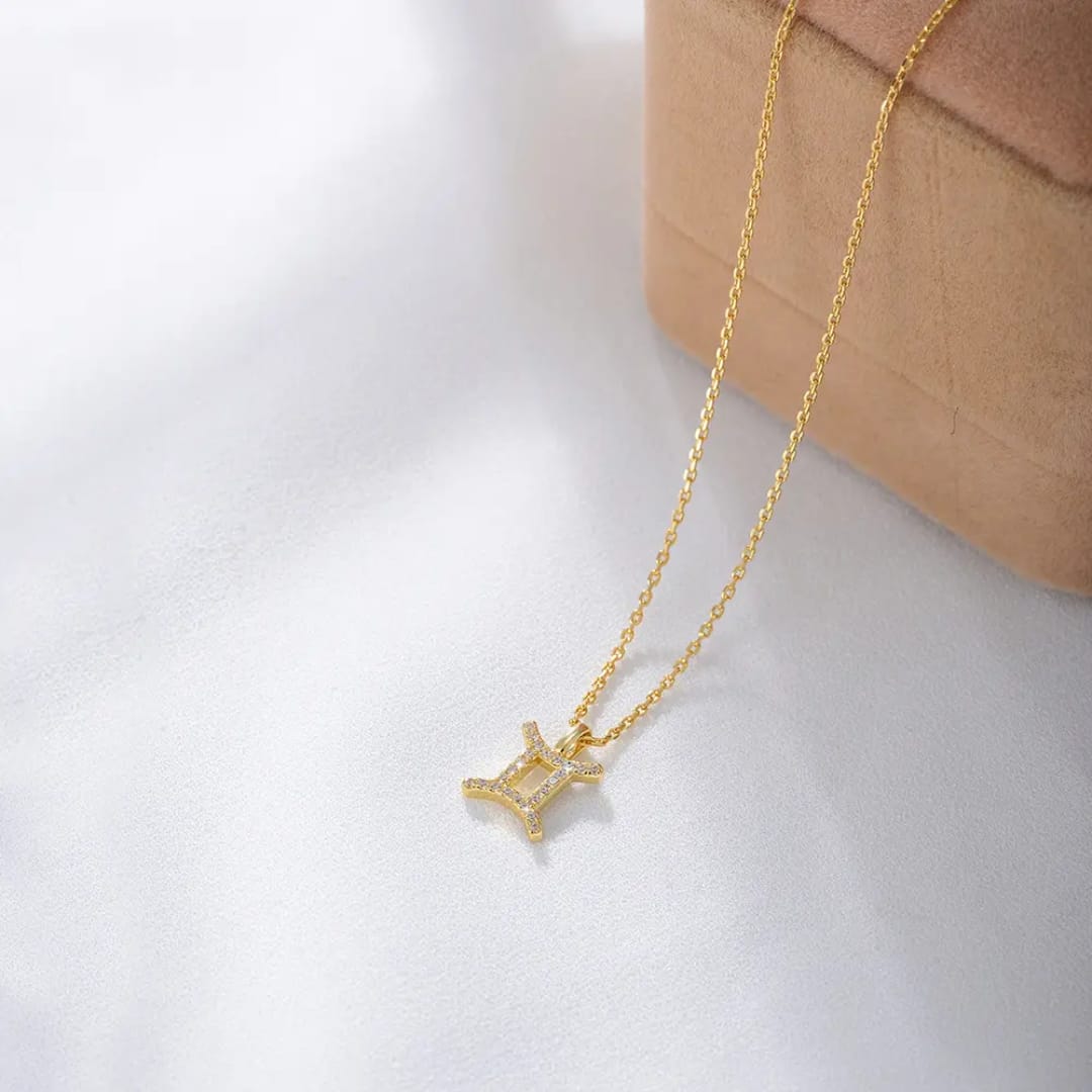 Gemini Zodiac Chain Necklace