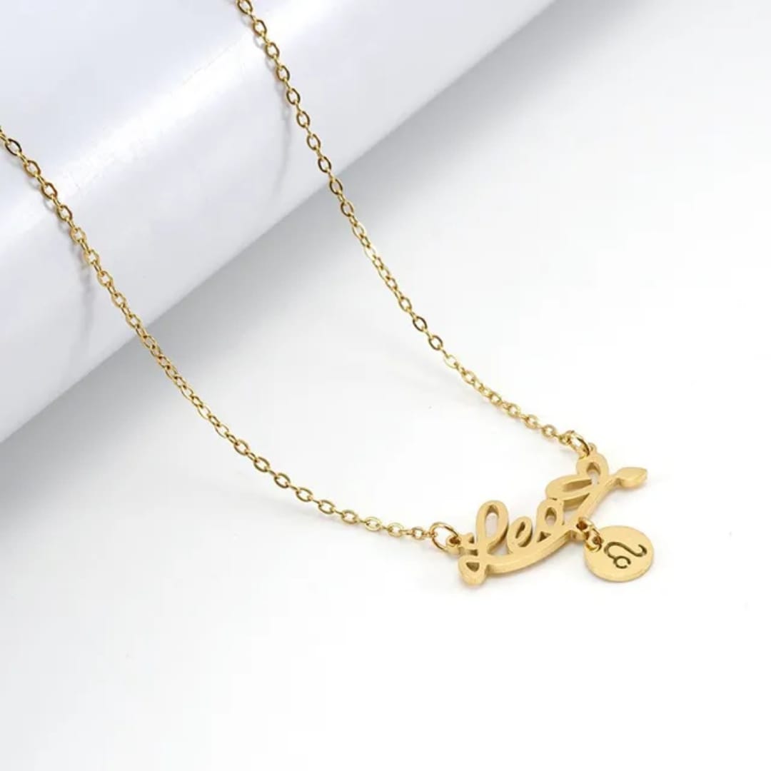Leo Zodiac Chain Necklace