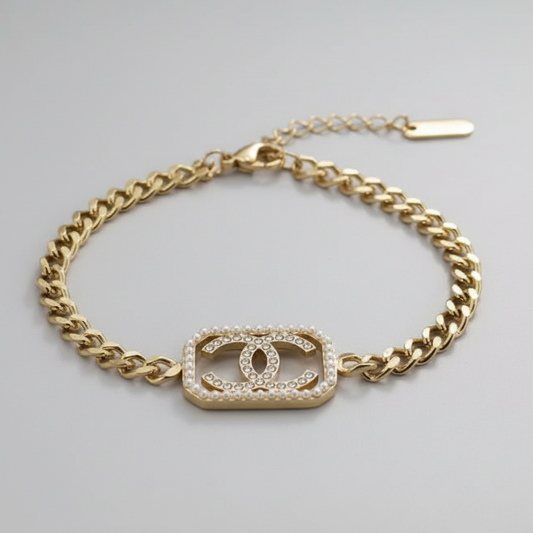 Brand Inspired Chain Bracelet