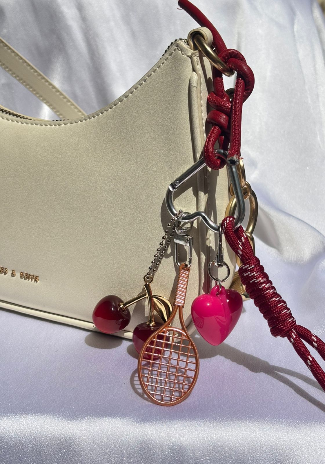Cherry Badminton Bag Charms