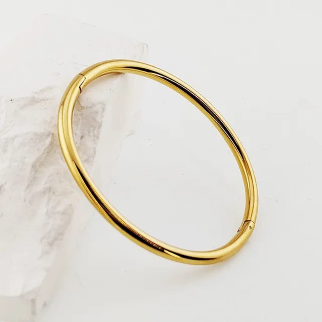 Solid Gold Cuff Bracelet