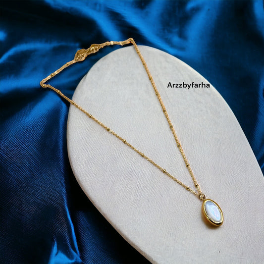 Premium Quality Pearl Gold Chain