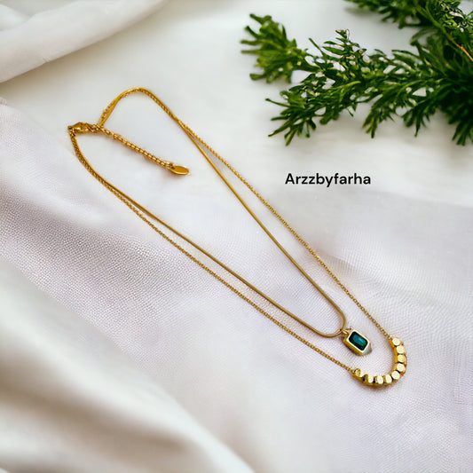 Premium Quality Pearl Gold Chain