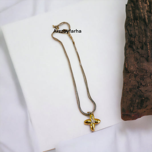 Gold Silver Pendant Chain
