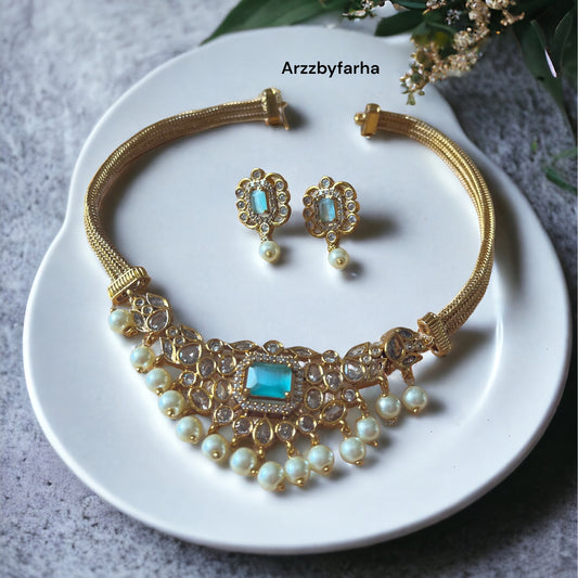 Anita Gold Choker Set
