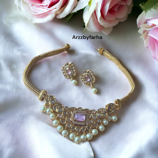 Anita Gold Choker Set