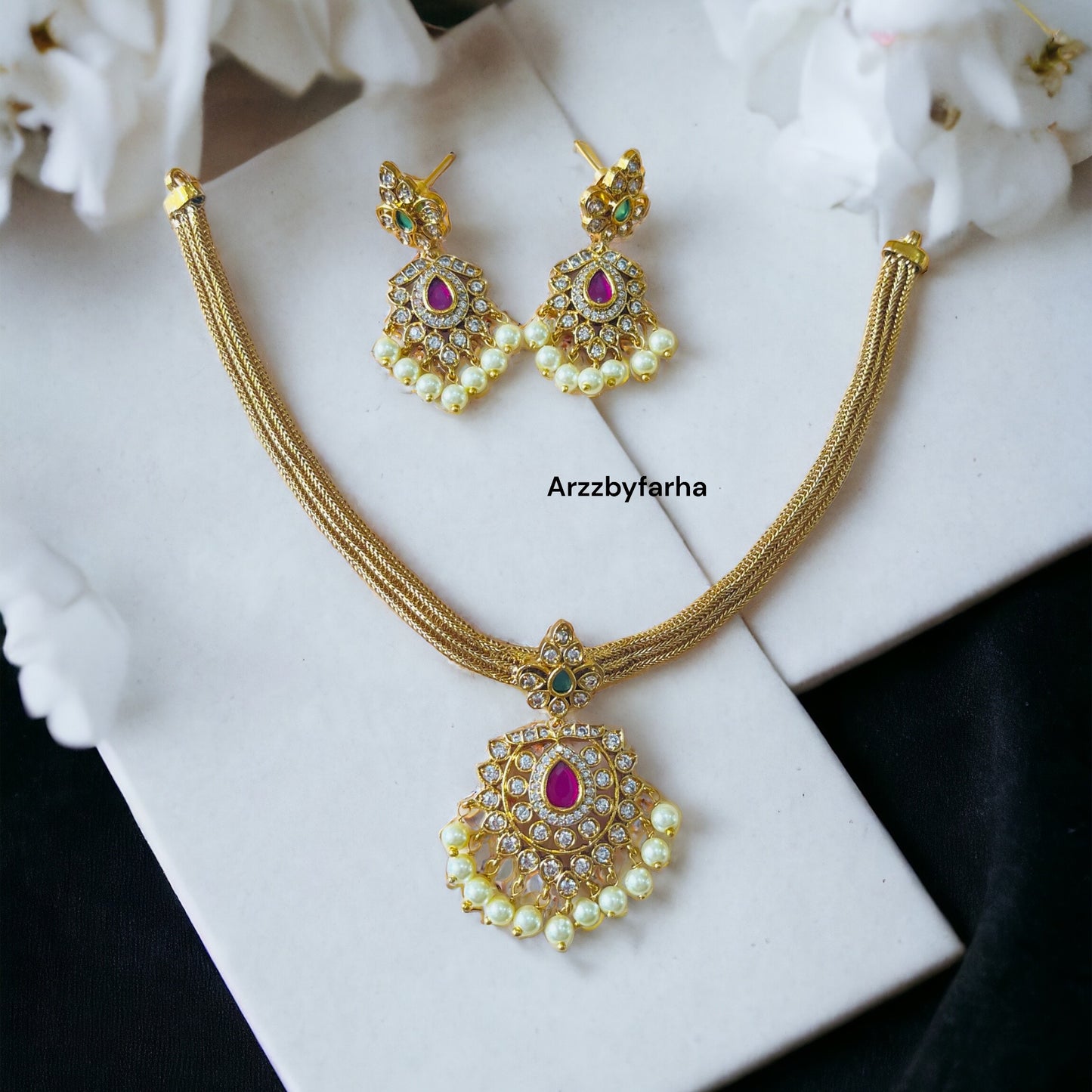 Antique Choker Pendant Set