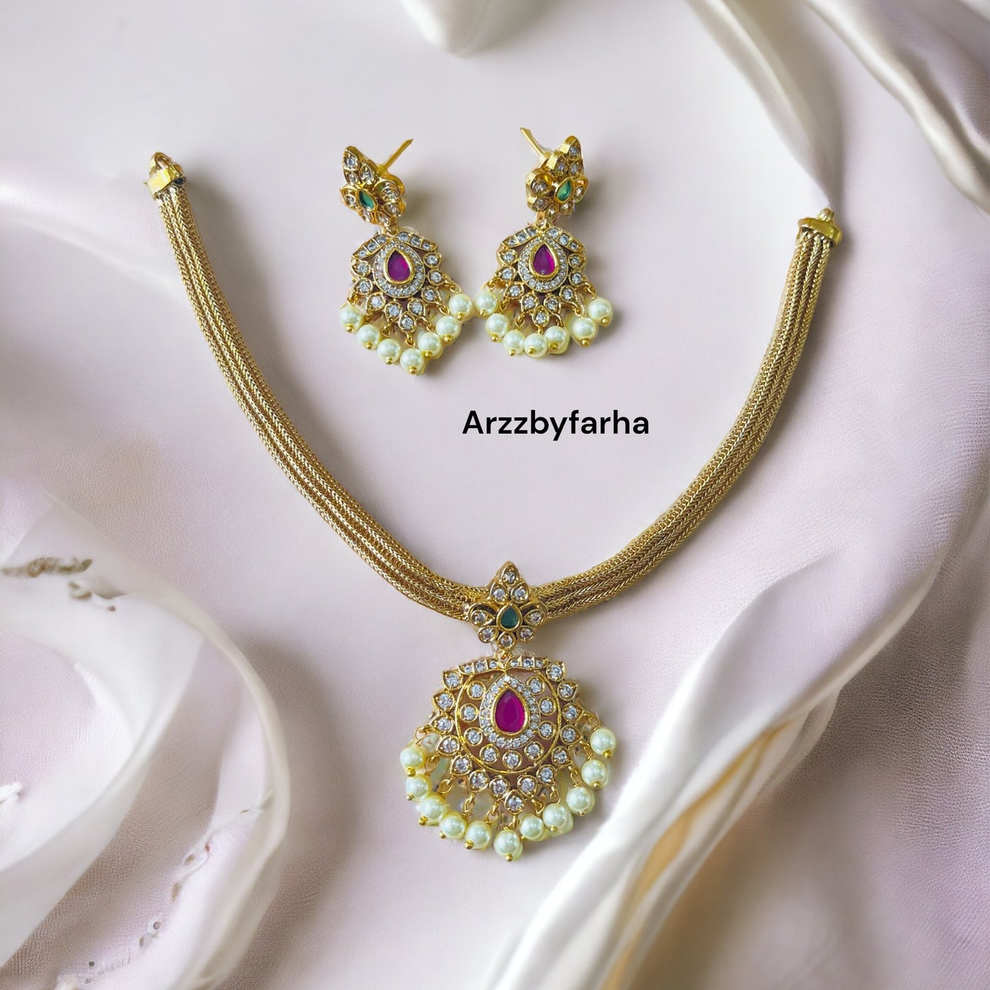 Antique Choker Pendant Set