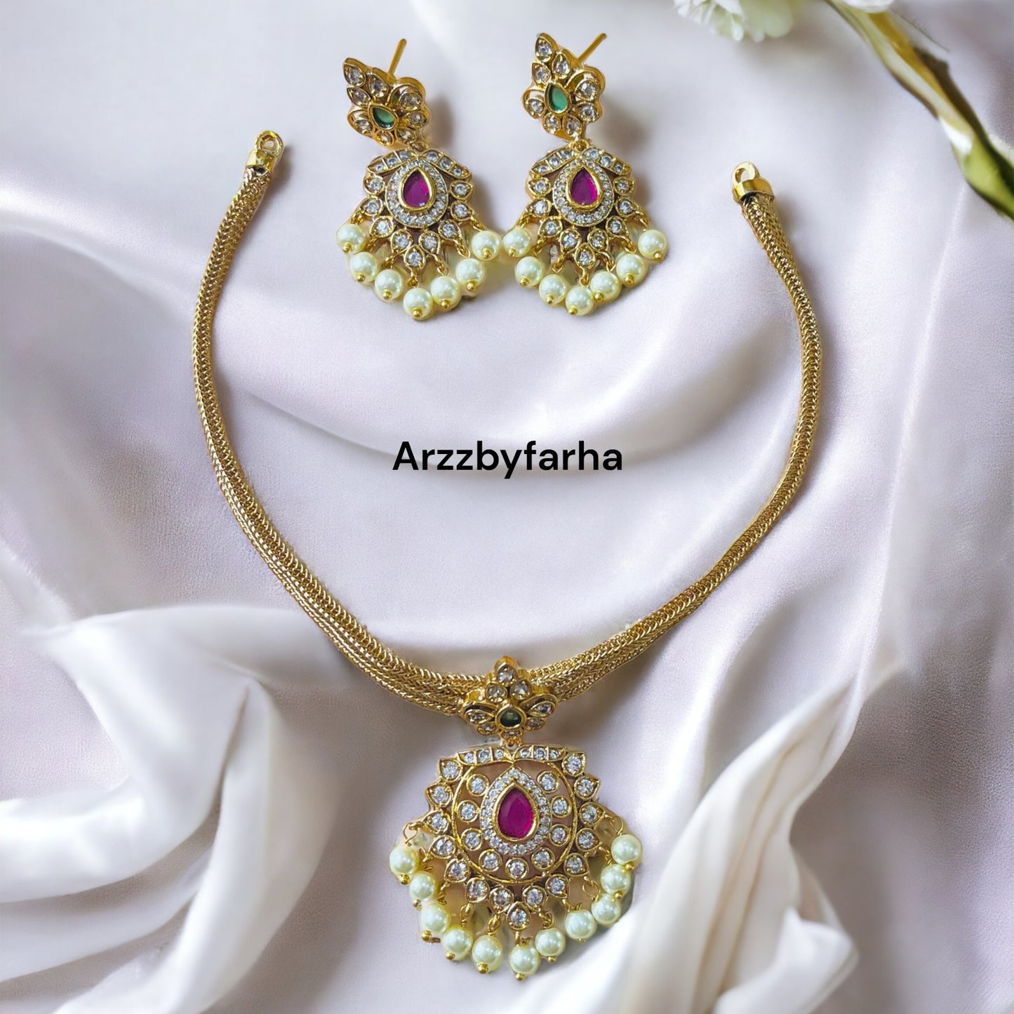 Antique Choker Pendant Set
