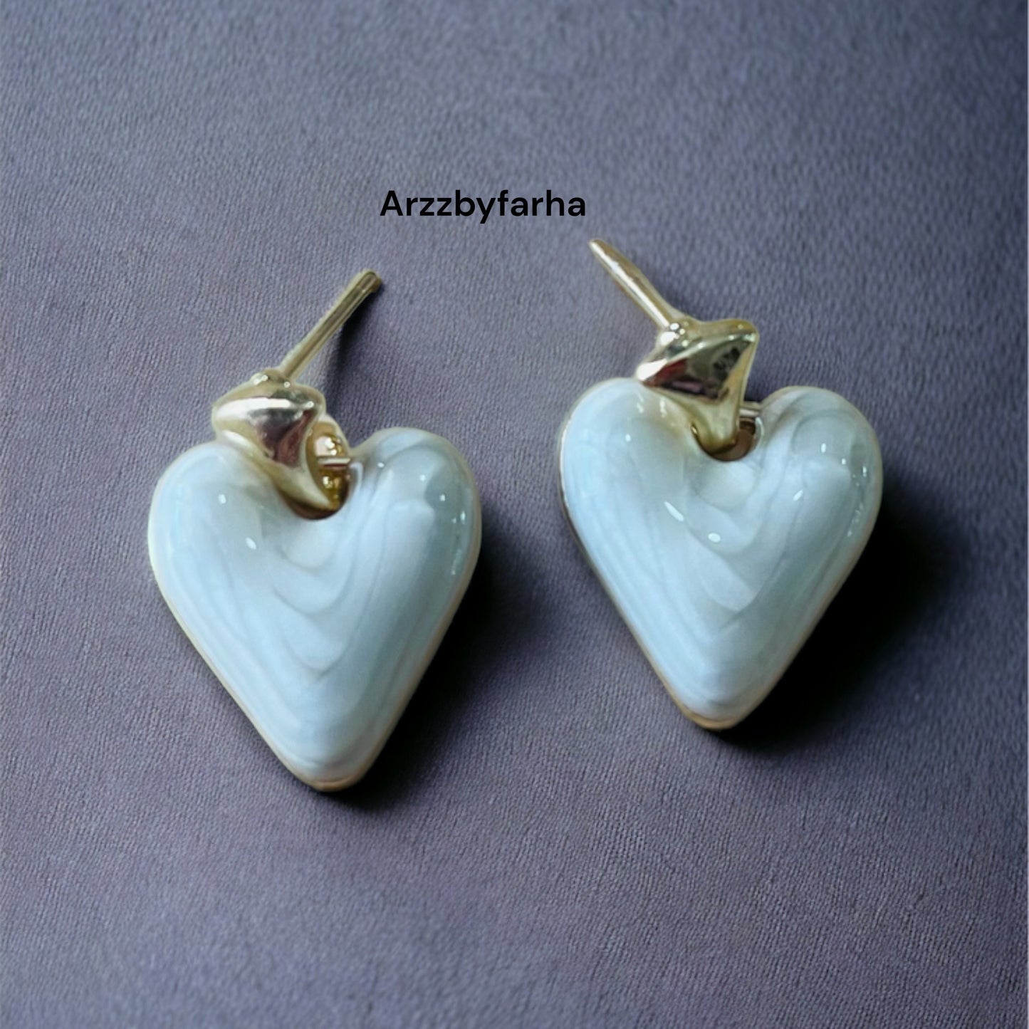 Heart Shaped Studs Earring