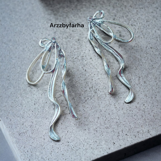 Nancy Silver Drop Earrings