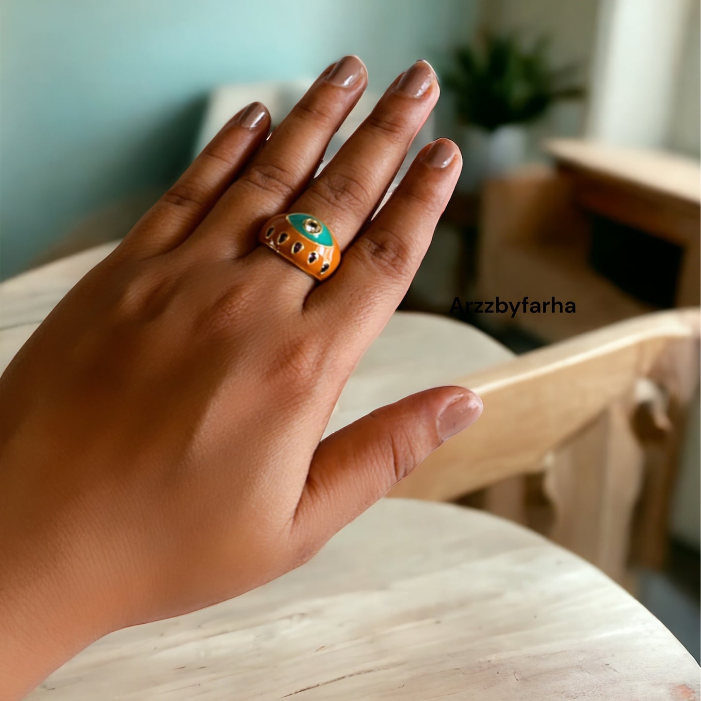 Hot Selling Evil Eye Finger Ring