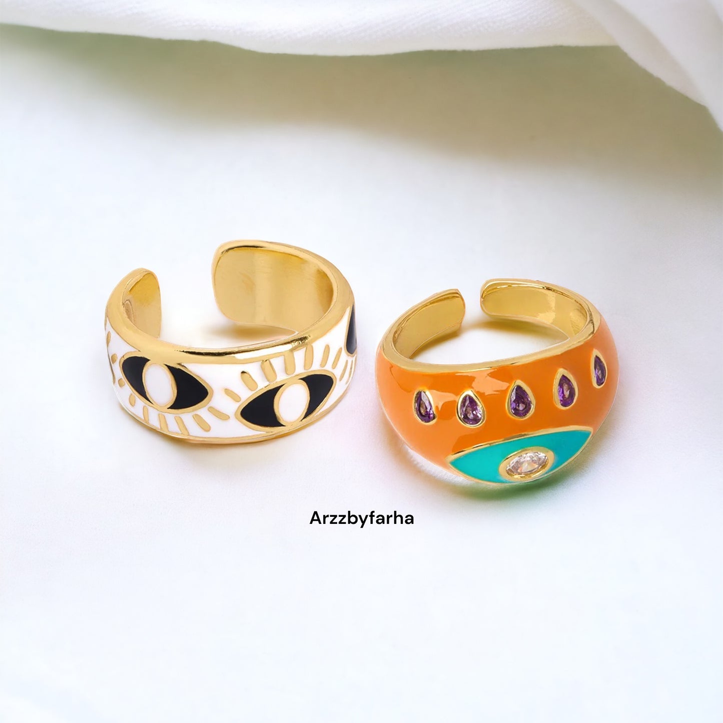 Hot Selling Evil Eye Finger Ring