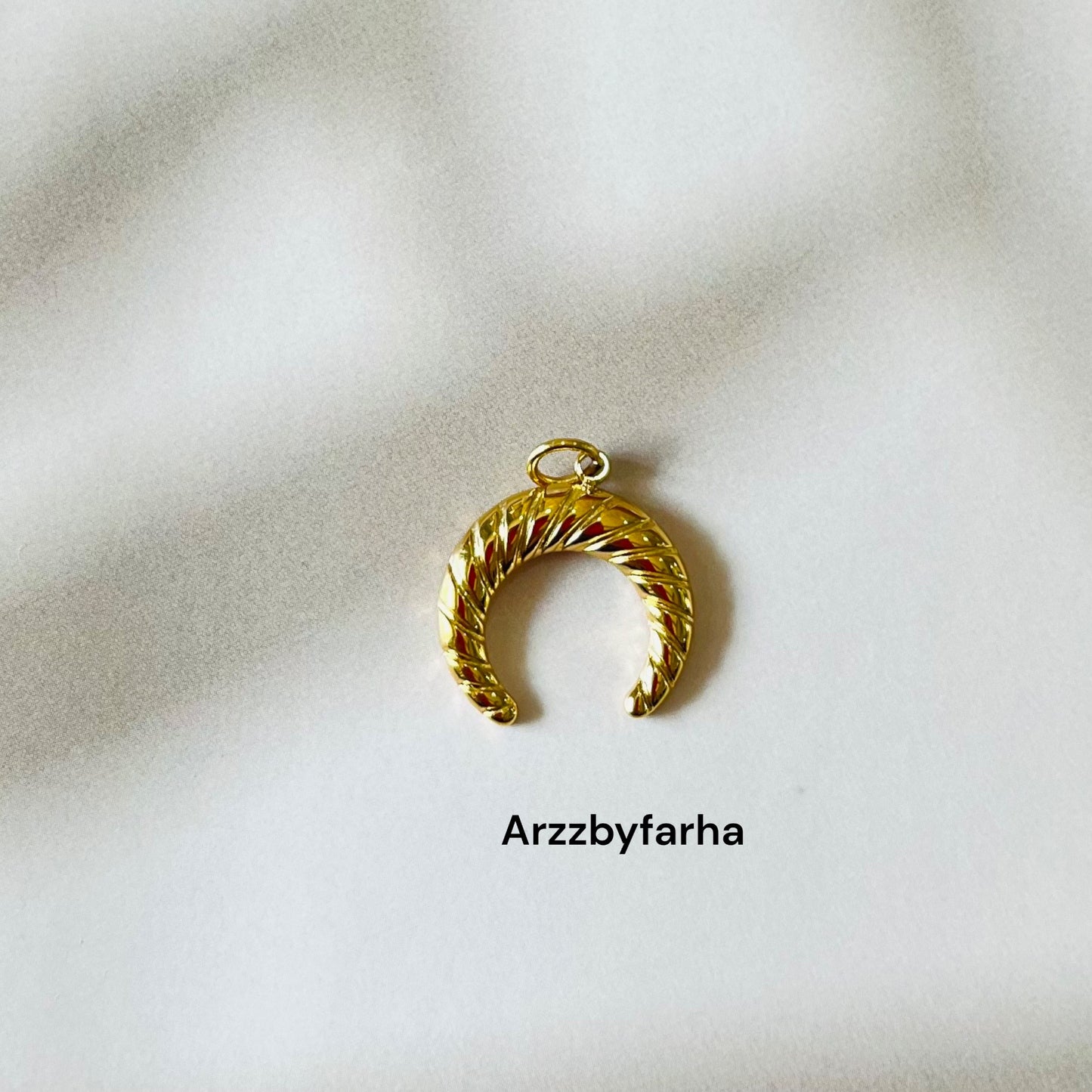 Solid Gold Charm Pendant