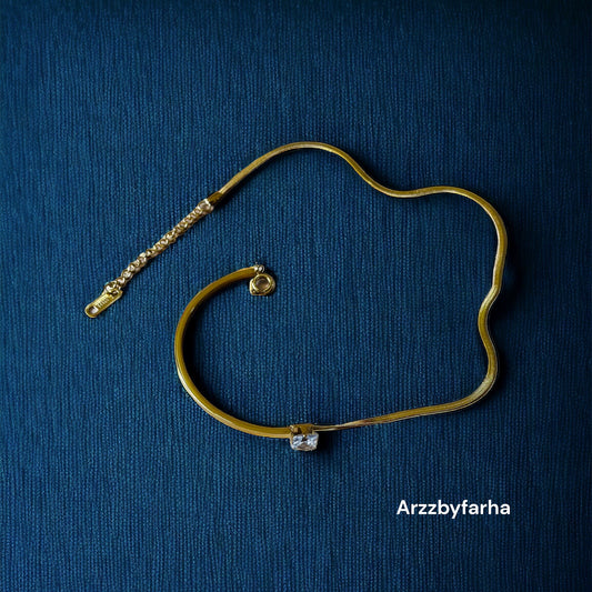 Half Cuff Chain Bracelet