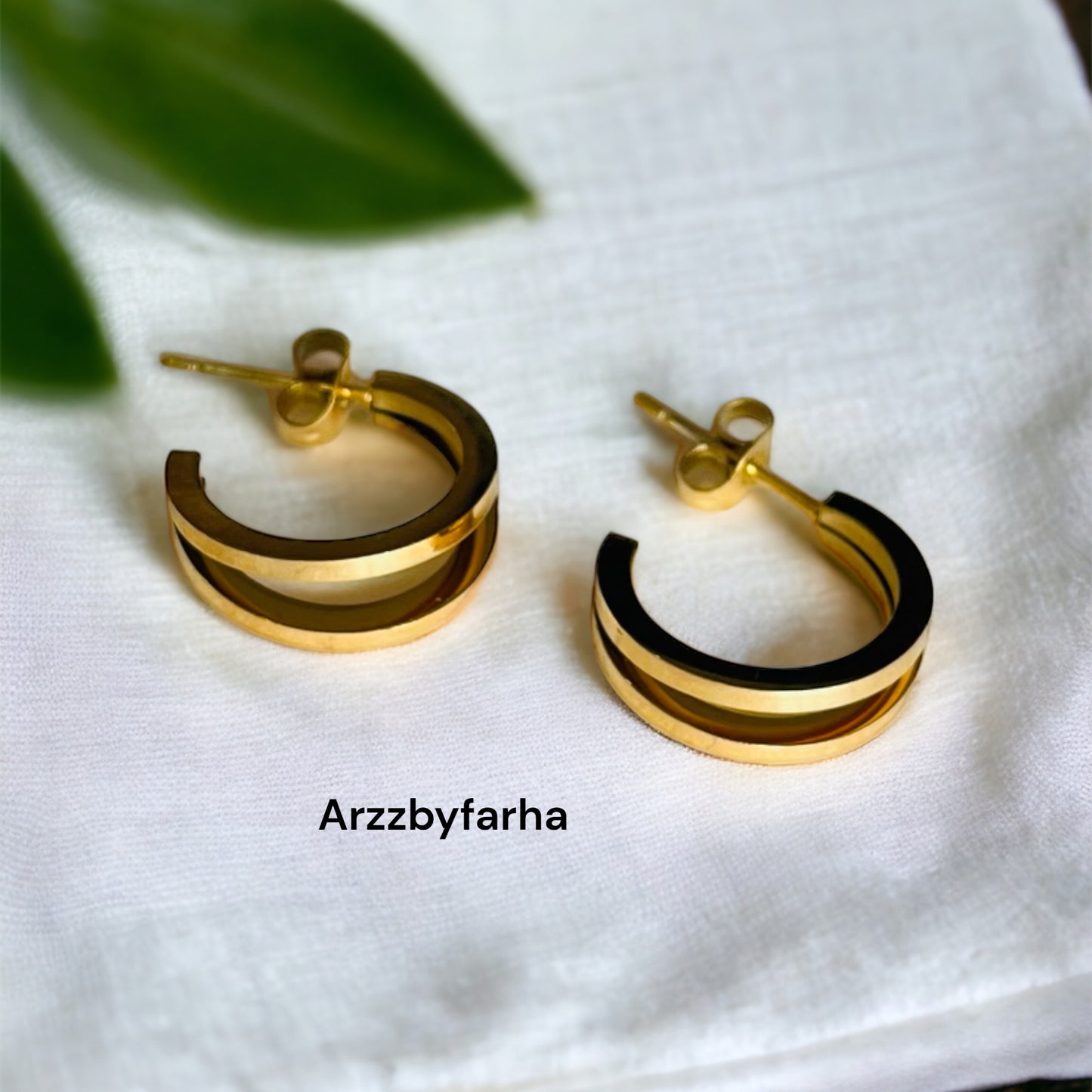 Small Huggies Earrings