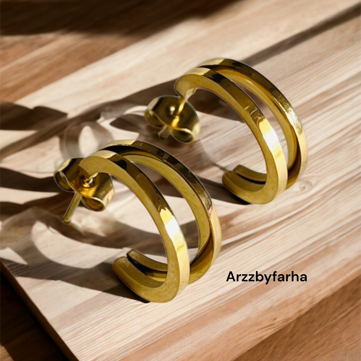 Small Huggies Earrings