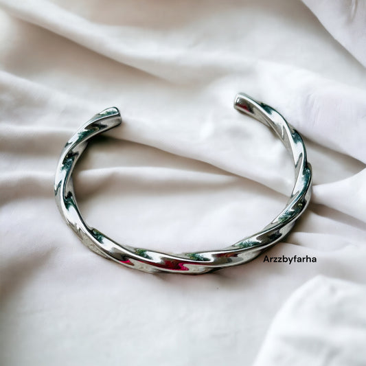Silver Platted Cuff Bracelet