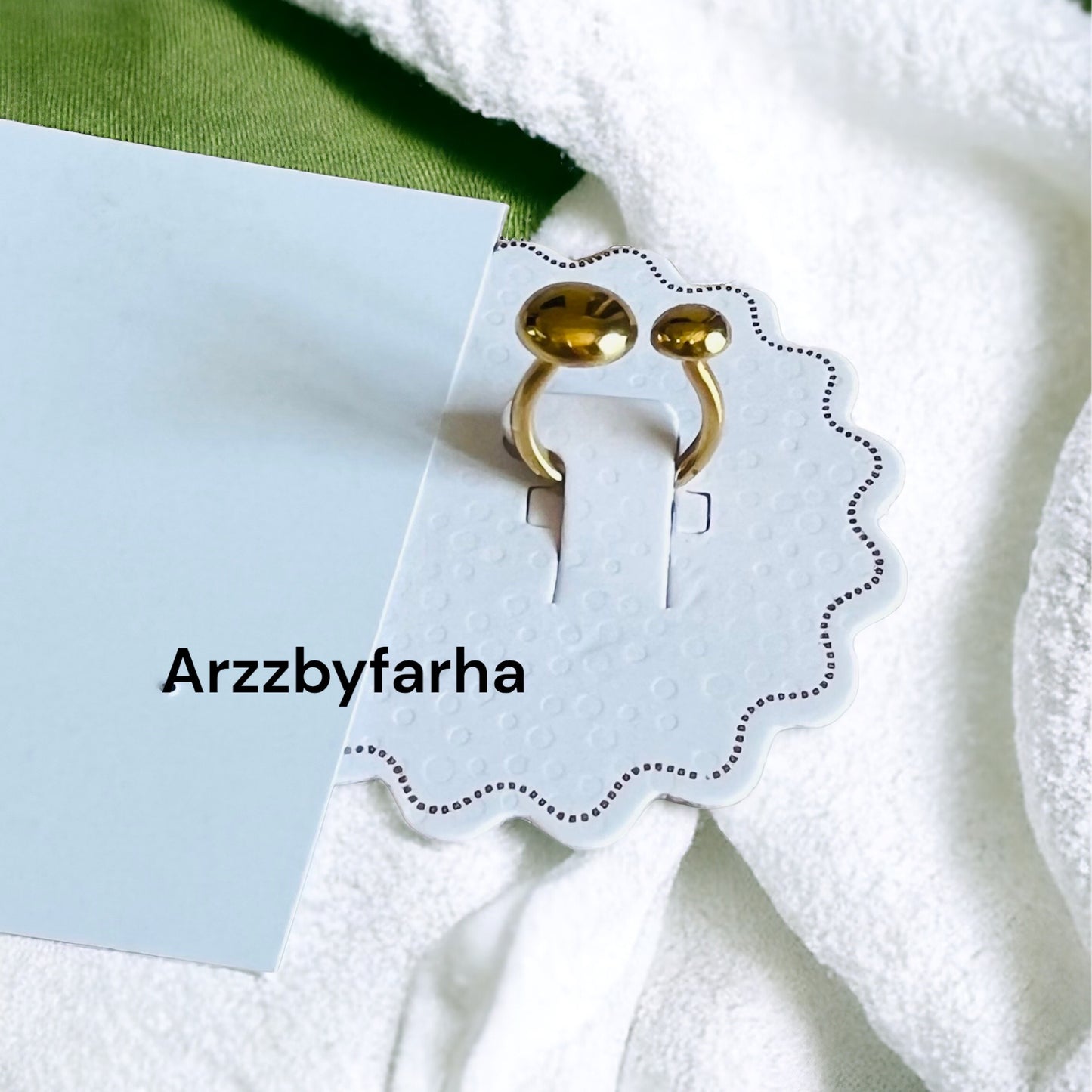 Gold Plated Finger Ring