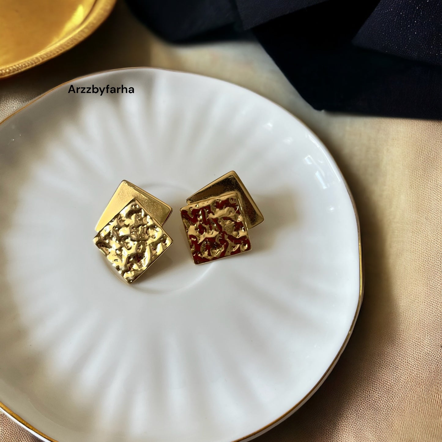 Chunky Square Earrings