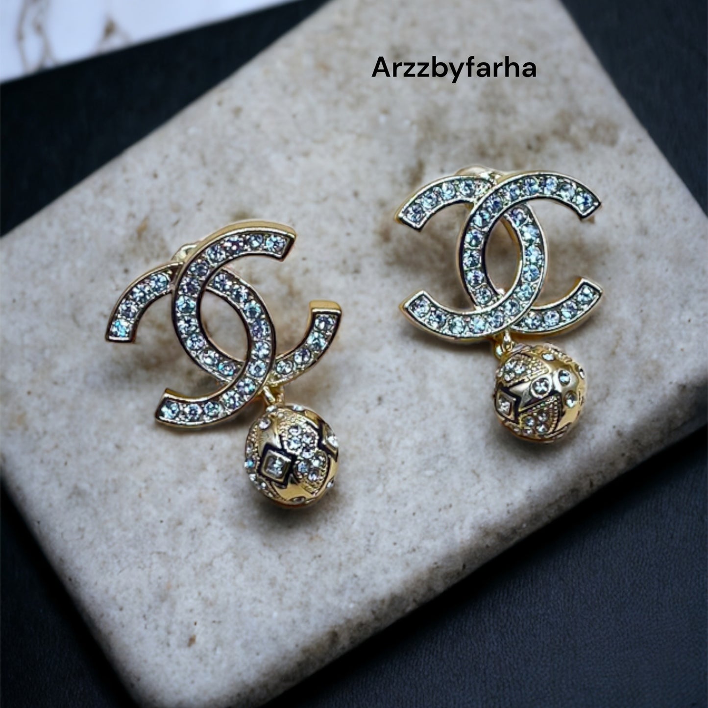 Luxe Brand Inspired Studs Earrings