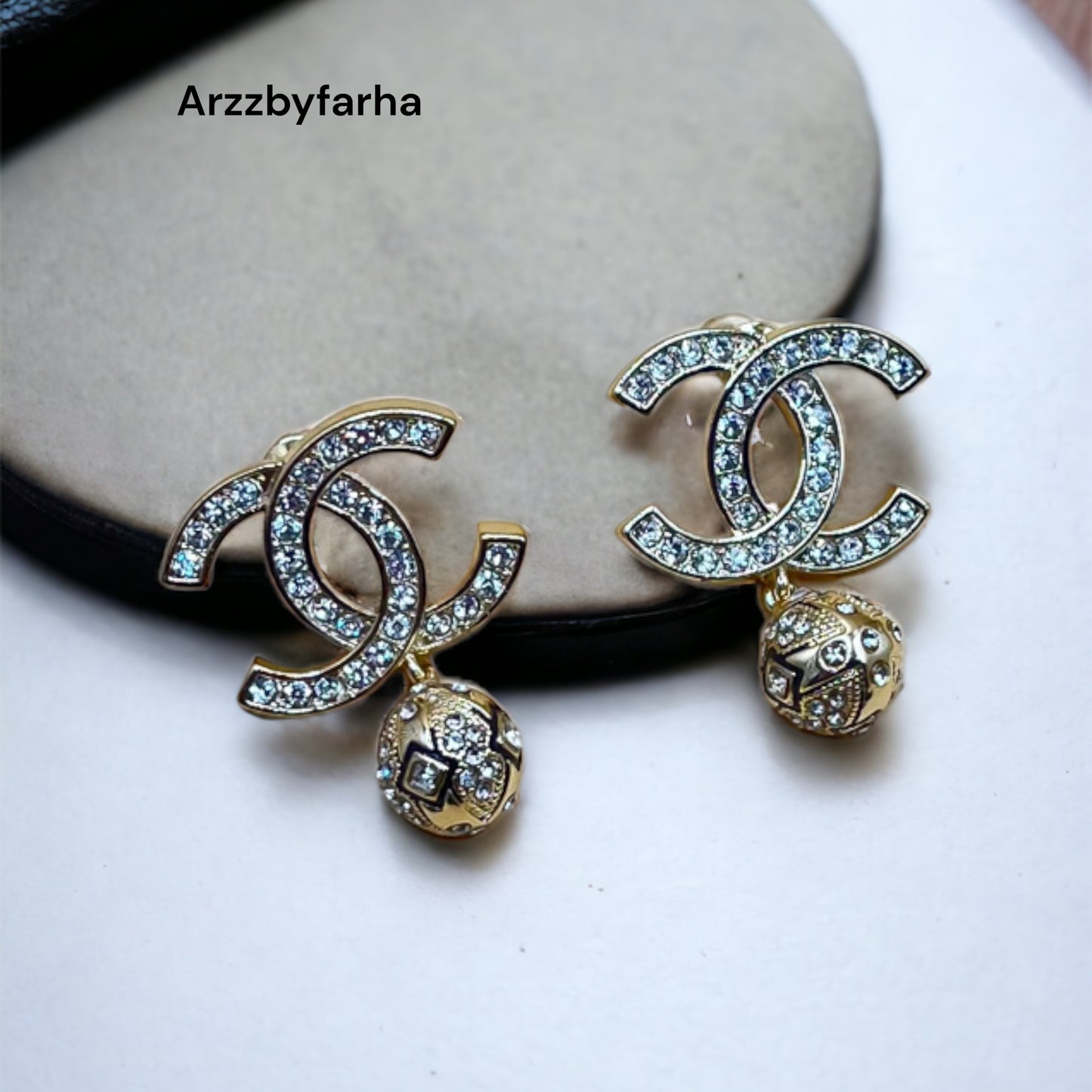 Luxe Brand Inspired Studs Earrings